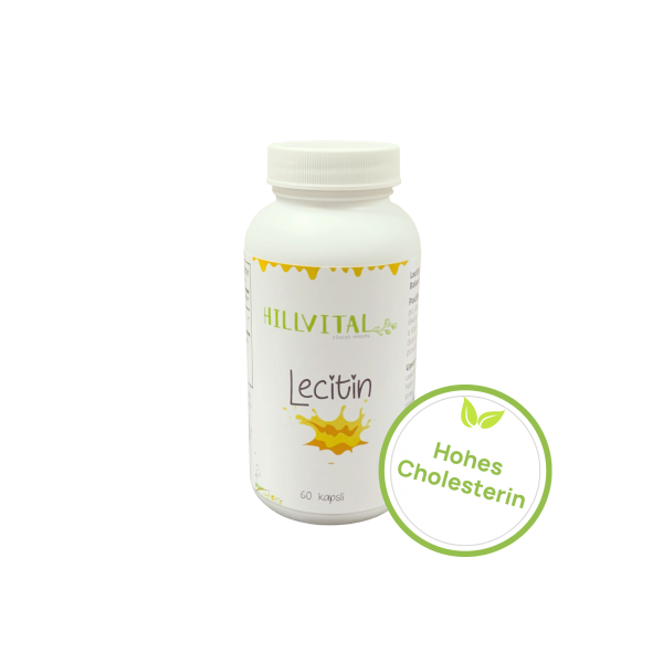 Lecithin - 1200 mg, 60 Kapseln